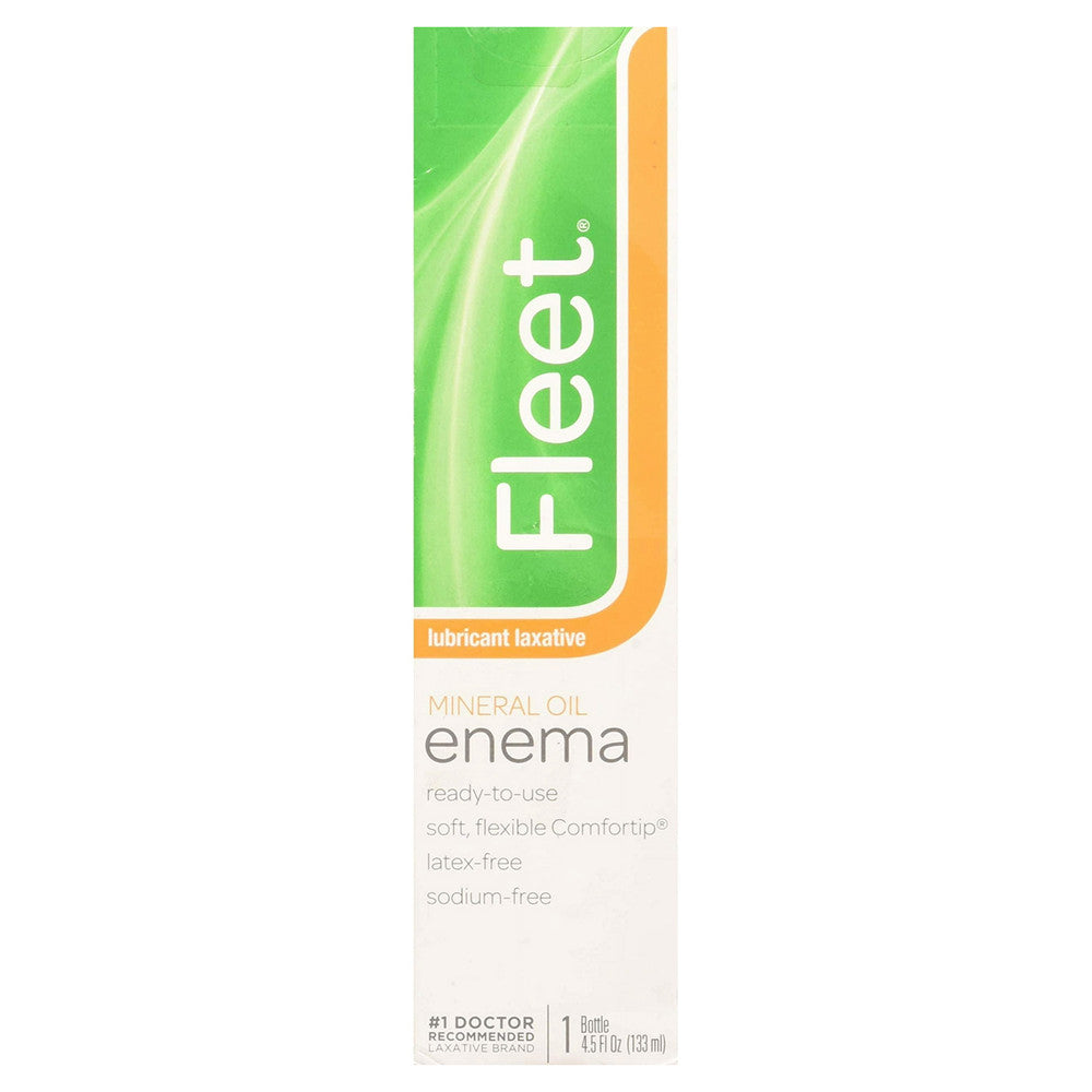Fleet Mineral Oil Enema Ready To Use, 4.5 Oz